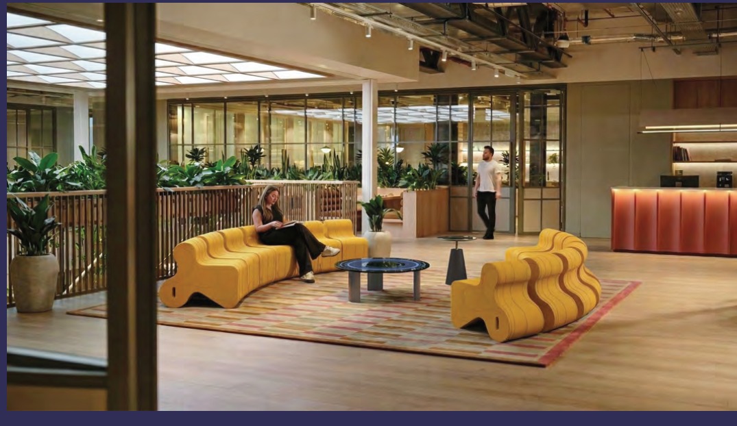Training area furniture scene