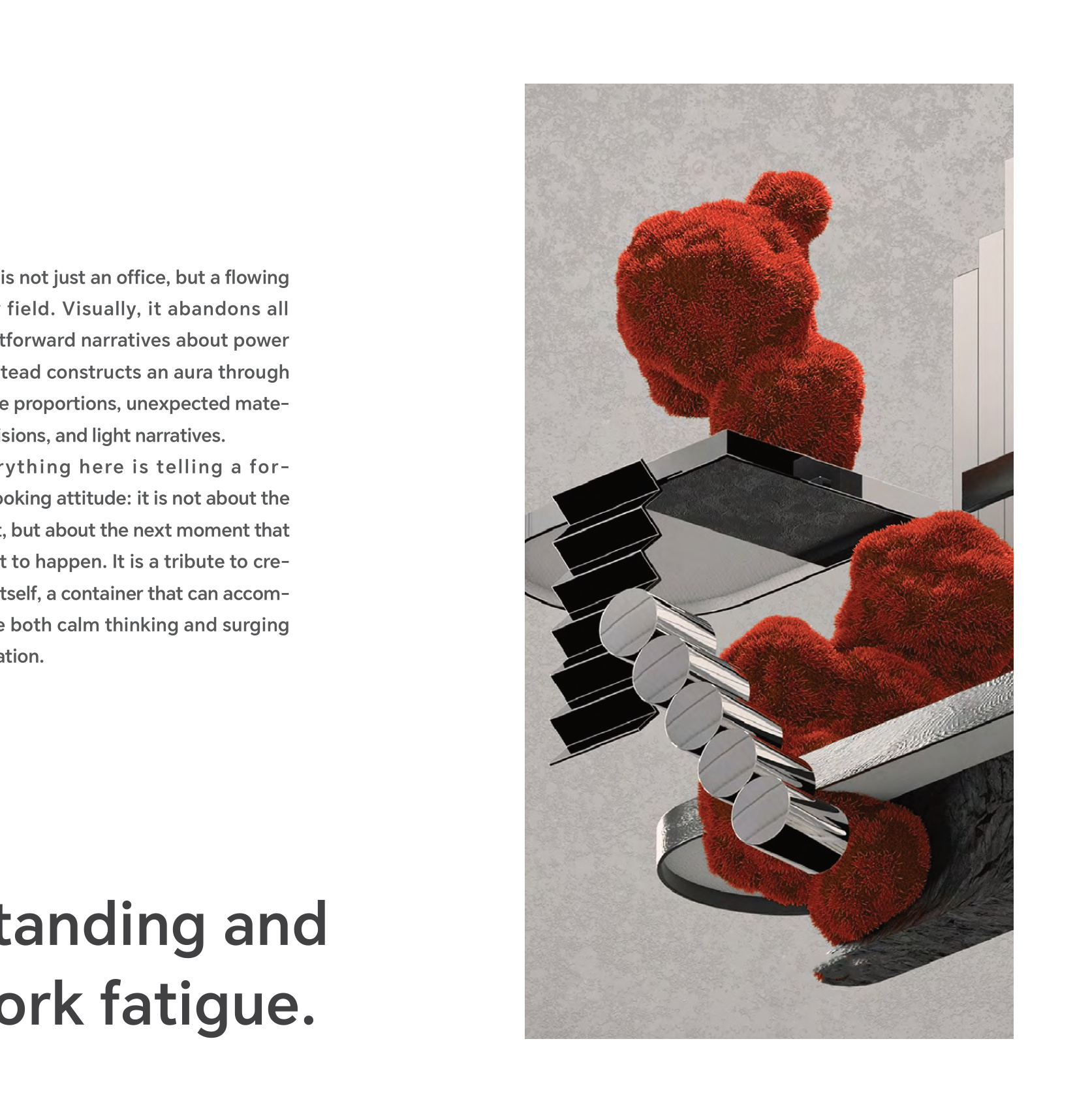 Height adjustable desk scene 2